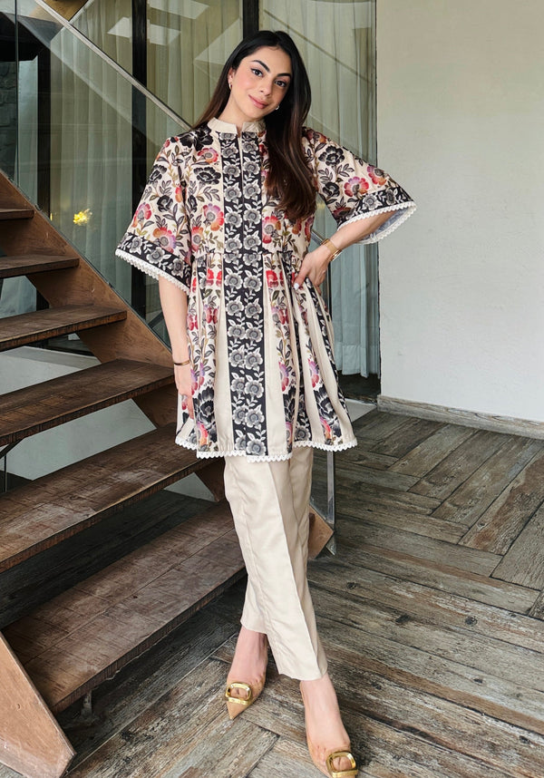 Summer Peplum Fusion Set